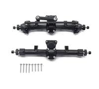 MGHGFYTAS Compatible With Axial For SCX24 For Gladiator For Bronco C10 1/24 RC Crawler Car Upgrade Parts Complete Front Rear Portal Axle Set RC car front rear axle