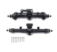 MGHGFYTAS Compatible With Axial For SCX24 For Gladiator For Bronco C10 For Deadbolt 1/24 RC Crawler Car Parts Complete Front Rear Portal Axle Set RC car front rear axle