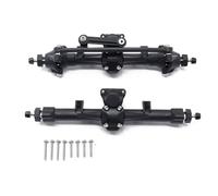 MGHGFYTAS Compatible With Axial For SCX24 For Gladiator For Bronco C10 For Deadbolt 1/24 RC Crawler Car Parts Complete Front Rear Portal Axle Set RC car front rear axle