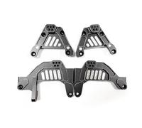 MGHGFYTAS Compatible With Axial For SCX6 1/6 RC Car Upgrade Part RC Car Accessories Replacement Parts 4pcs Aluminum Alloy Rear Shock Tower RC Car Accessories(Black)