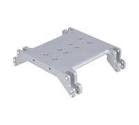 MGHGFYTAS Compatible With Axial For Wraith RR10 90018 1/10 RC Crawler Car Roll Cage Transmission Gearbox 1Pcs Aluminum For Chassis Skid Plate RC Car Accessories(Silver)