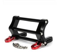MGHGFYTAS Compatible With Axial SCX10 For Traxxas TRX4 For LCG 1/10 RC Crawler Car DIY Upgrades Parts Metal Front Bumper With Tow Hook Rc Crawler Bumper