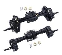 MGHGFYTAS Compatible With FMS For FCX24 1/24 RC Cars Upgrades Parts Modification Spare Complete Metals Front Rear Portal Axles Gear RC car front rear axle