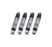 MGHGFYTAS Compatible With FMS For FCX24 1/24 RC Crawler Car Upgrade Parts Spare Accessories Metal Oil Shock Absorber Damper RC Car Shock Absorber(Black)