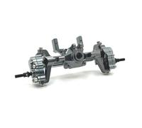 MGHGFYTAS Compatible With FMS For FCX24 For Xiaoqi Crusher K5 1/24 RC Car Upgrade Parts Metal Front Rear Portal Bridge Axle Differential Assembly RC car front rear axle(Grey,Front)