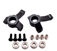 MGHGFYTAS Compatible With HAIBOXING For HBX 2098B 1/24 Remote Control Car Upgrade Parts Modification Spare Metal Steering Block Cup RC Car Accessories(Black)