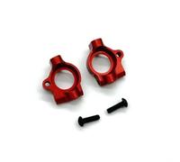 MGHGFYTAS Compatible With HSP For Racing 86022 1/16 RC Car Upgrade Parts Replacement Accessories 6061 T6 Aluminum Wheel Shafts RC Car Accessories(Red)