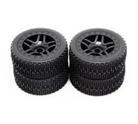 MGHGFYTAS Compatible With HSP For Redcat For Losi For HPI For Kyosho MP9 For Hobao Hyper 1/8 RC Off-Road Car Parts 4Pcs 110mm Rubber Tire Tyre Rc car wheels rims tires
