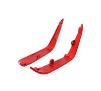 MGHGFYTAS Compatible With Hyper GO For MJX H12Y H12Y+ 1/12 Rc Model Crawler Car Truck For Buggy Front Left Right Wheel Arch Baffles Upgrade Parts Kit RC Car Accessories(Red)