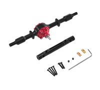 MGHGFYTAS Compatible With LDRC For Pajero LD1297 LD1279 RC Car Upgrade Replacement Parts Accessories Metal Rear Axle Metal Drive Shaft RC Car Accessories(Black)