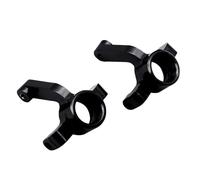 MGHGFYTAS Compatible With Losi Micro-B/Micro-T For Wltoys 244016 1/24 RC Car Upgrade Parts Aluminum Steering Cup Suspension Arms RC Car Accessories(Black)