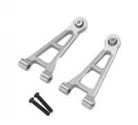 MGHGFYTAS Compatible With Meijiaxin 14211 1/14 RC Car Upgrade Parts Modification Spare Replacement Accessories Metal Front Upper A-Arm RC Car Accessories(Silver)
