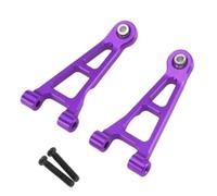 MGHGFYTAS Compatible With Meijiaxin 14211 1/14 RC Car Upgrade Parts Modification Spare Replacement Accessories Metal Front Upper A-Arm RC Car Accessories(Purple)