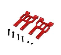 MGHGFYTAS Compatible With MJX 10303 10304 1/10 RC Car Upgrade Parts Modification Spare Accessories Aluminum Front Lower Arm RC Car Accessories(Red)