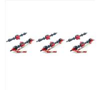 MGHGFYTAS Compatible With MN D90 D91 D96 D99S MN90 MN96 MN99 For MN99S 1/12 RC Car Upgrade Modification Parts 3X Front Rear Complete Axle RC car front rear axle