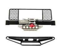 MGHGFYTAS Compatible With MN D90 D91 D99 For MN99S 1/12 RC Car Upgrade Spare Parts DIY Metal Front Rear Bumper Protection Board Winch Rc Crawler Bumper