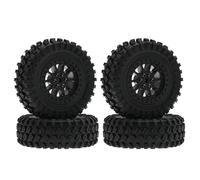 MGHGFYTAS Compatible With MN D90 MN98 For MN99S For MN82 For WPL C14 C24 C34 B14 B24 RC Car Upgrade Parts Accessories 4pcs 70mm Tire Tyres Wheel Rc car wheels rims tires(Black)