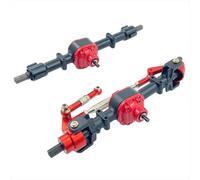 MGHGFYTAS Compatible With MN Mang Cow For MN82 LC79 RC Truck Car Upgrade Parts Modification Accessories 2Pcs Metal Gear Front Rear Axle RC car front rear axle