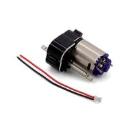 MGHGFYTAS Compatible With MN82 For MN78 1/12 RC Car Upgrade Parts Metal Transmission Gearbox Engine Gear Box With Metal Gears RC Car Accessories(Black)