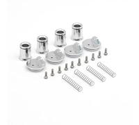 MGHGFYTAS Compatible With Orlandoo Hunter OH32T01 1/32 RC Truck Car Upgrade Parts Metal Modification Spare Replacement Accessories RC Car Accessories(Silver)