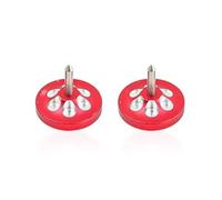 MGHGFYTAS Compatible With RC Car Upgrade Parts Accessories 2pcs Metal Weight Balancing Tool Balanced Stabilized Body RC Car Accessories(Red)