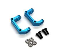 MGHGFYTAS Compatible With RC Car Upgrade Parts Aluminum Modification Spare Replacement Accessories 6061 T6 Sandblasting C Block RC Car Accessories(Blue)