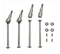 MGHGFYTAS Compatible With SCY 16101 16102 16103 16201 Pro 1/16 RC Brushless Car Upgrade Modification Parts Metal Front Rear Drive Shaft RC Car Accessories