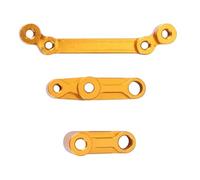 MGHGFYTAS Compatible With SG1603 For SG1604 UD1601 UD1602 1/16 RC Car Upgrades Accessories Parts Metal Steering Rod Assembly RC Car Accessories(Yellow)