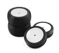 MGHGFYTAS Compatible With SRX2 SRX4 For Tekno For Yokomo 1/10 RC Off-road For Buggy Upgrade Parts Serpentine Tire Wheel Tyre 12mm Hex Rc car wheels rims tires