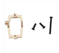 MGHGFYTAS Compatible With Traxxas For Trx-4M 1/18 Remote Control Crawler Car Upgrade Parts Accessories Brass 1 Piece Servo Mount 9739 RC Car Accessories