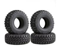MGHGFYTAS Compatible With Traxxas For TRX4 D90 For Axial For SCX10 For Redcat 1/10 RC Crawler Car Parts 4PCS 105MM 1.9 Rubber Tires Wheel Tyres Rc car wheels rims tires