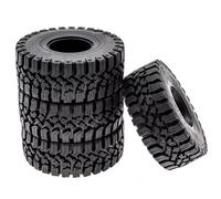 MGHGFYTAS Compatible With Traxxas For Trx4 For Axial For Scx10 For Wraith 1/10 Rc Crawler Car Parts 4pcs 1.9 Wheel 1.9 Inch Rubber Tyre 120 * 48mm Rc car wheels rims tires
