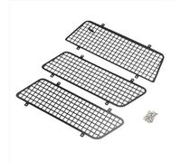 MGHGFYTAS Compatible With Traxxas For TRX4 For Bronco 82046-4 1/10 RC Crawler Car Upgrade Parts 3Pcs Metal Window Mesh Protective Net Decoration RC Car Accessories