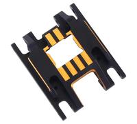 MGHGFYTAS Compatible With TRX4M 1/18 RC Crawler Car Upgrade Parts Spare Accessories Metal Skidplate Transmission Mount 9736 RC Car Accessories