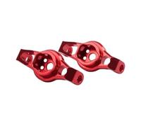 MGHGFYTAS Compatible With TRXS For TRX-4 8232 RC Crawler Cars Upgrade Parts Modification Spare 1Pair Front Caster Blocks Portal Drive RC Car Accessories(Red)
