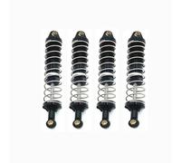 MGHGFYTAS Compatible With UD1201 UD1202 UD-12PRO 1/12 RC Car Upgrade Parts Accessories 4pcs Metal Oil Shock Absorber Damper RC Car Shock Absorber(Black)