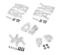 MGHGFYTAS Compatible With WLtoys 104001 Remote Control Model Cars Upgrades Parts Replacement Accessories Aluminum For Swing Arm RC Car Accessories(Silver)