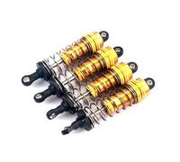 MGHGFYTAS Compatible With Wltoys 144001 1/14 RC Drift For Racing Car Replacement Accessory Parts 4Pcs Metal Shock Absorber Damper RC Car Shock Absorber