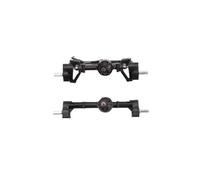 MGHGFYTAS Compatible With WPL C14 C24 C24-1 C34 C44 B14 B24 1/16 RC Car Upgrade Parts Modification Spare 2Pcs Front Rear Portal Axle RC car front rear axle