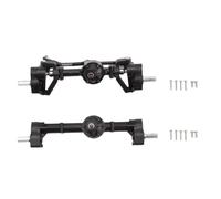 MGHGFYTAS Compatible With WPL C14 C24 C24-1 C34 C44 B14 B24 1/16 RC Car Upgrade Parts Modification Spare 2Pcs Front Rear Portal Axle RC car front rear axle