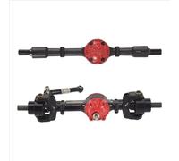 MGHGFYTAS Compatible With WPL C14 C24 C34 C44 B14 B24 1/16 Remote Control Car Upgrades Parts Modification Spare Metal Front Rear Axle RC car front rear axle