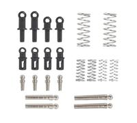 MGHGFYTAS For LDRC For LD1801 LD1802 LD1803 LD1804 A86 A01 A02 1/18 Front And Rear Shock Absorber Damper Modification RC Car Upgrade Parts Accessories RC Car Accessories