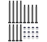 MGHGFYTAS For Traxxas For Maxx 1/16 RC Steel Hinge-Pin Kit | RC Car Accessories RC Car Parts 12pcs Steel Hinge-pin Kit Hinge-pins