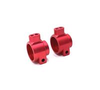 MGHGFYTAS RC Car Accessories Compatible With 104072 104001 104002 1/10 RC Car Upgrade Modification Replacement Parts Accessories Metal Rear Wheel Cup(Red)