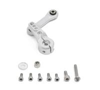 MGHGFYTAS RC Car Accessories Compatible With ARRMA 1/7 For Mojave For Kraton For Typhon 1/8 RC Car Upgrade Parts Accessories 25T Servo Arm Steering Link Rod(Silver)