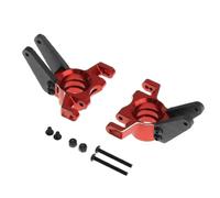 MGHGFYTAS RC Car Accessories Compatible With Arrma 1/8 For Mojave 4S For Kraton 1/10 RC Car Upgrade Parts Accessories Metal Rear Hub Stub Axle Carriers(Red)