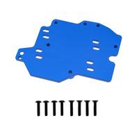 MGHGFYTAS RC Car Accessories Compatible With ARRMA 6S 1/8 1/7 V6 RC Car Upgrade Parts Replacement Accessories CNC 7075 T6 Aluminum ESC Tray(Blue)