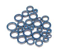 MGHGFYTAS RC Car Accessories Compatible With Arrma Big For Rock For Granite For Senton For Typhon 3S For BLX 1/10 RC Car Upgrade Parts 26PCS Set Blue Ball Bearing Kit