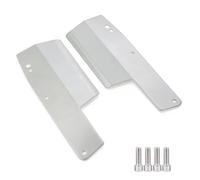 MGHGFYTAS RC Car Accessories Compatible With ARRMA For Kraton For Outcast For Notorious Fireteam For Rock 1/7 1/8 RC Car Upgrade Parts Stainless Steel Rear Mud Guards
