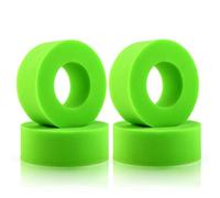 MGHGFYTAS RC Car Accessories Compatible With Axial For SCX10 For Traxxas For TRX4 D90 1/10 RC Car Spare Parts Accessories 4pcs 1.9" Wheel Tire Insert Foam Sponge(Green)